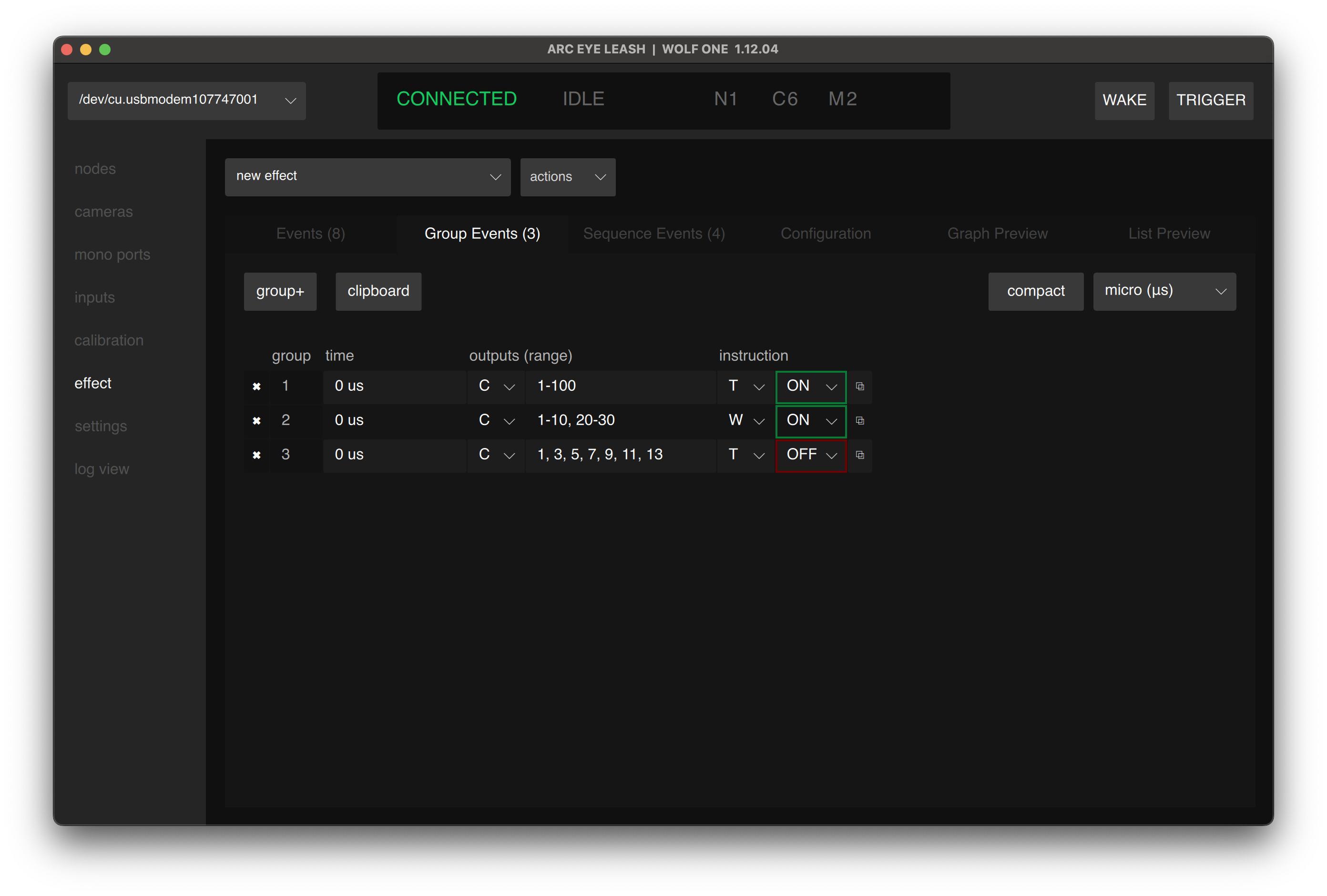 Complex Group Events