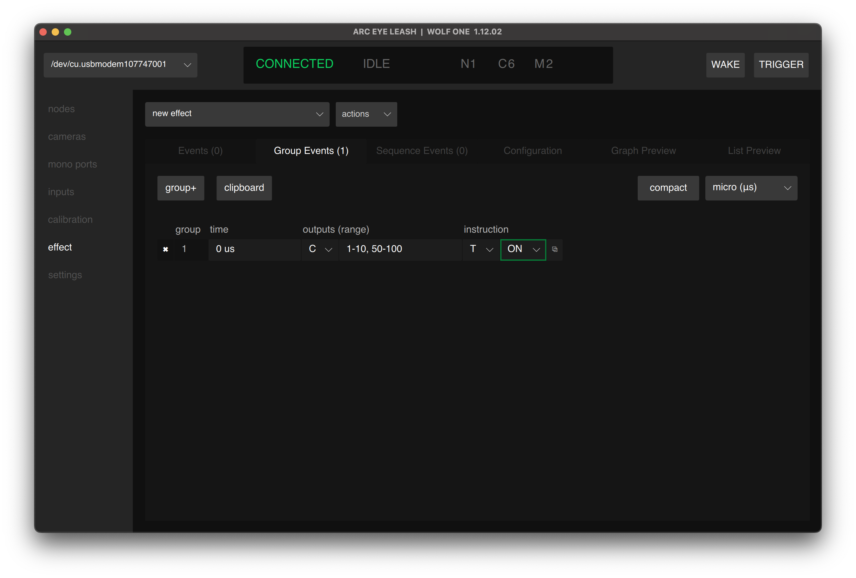 Group Events Split Range