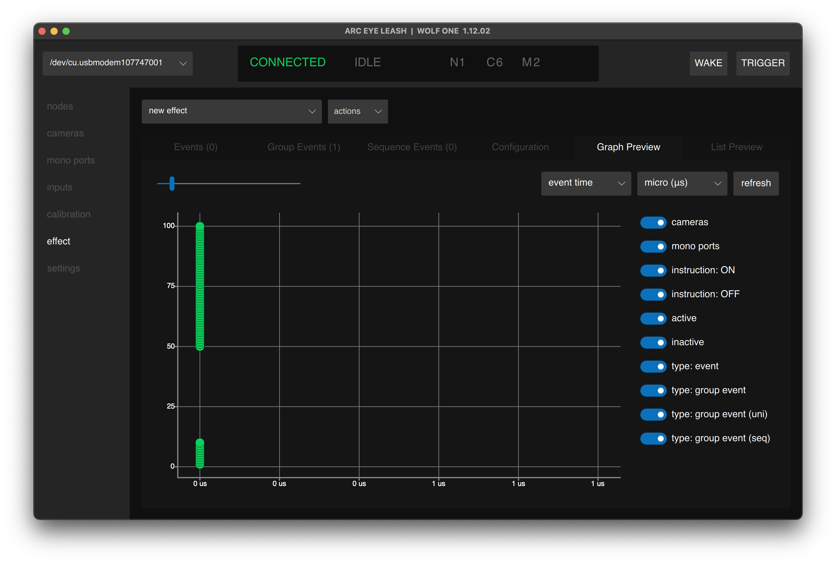 Group Events Split Range Preview