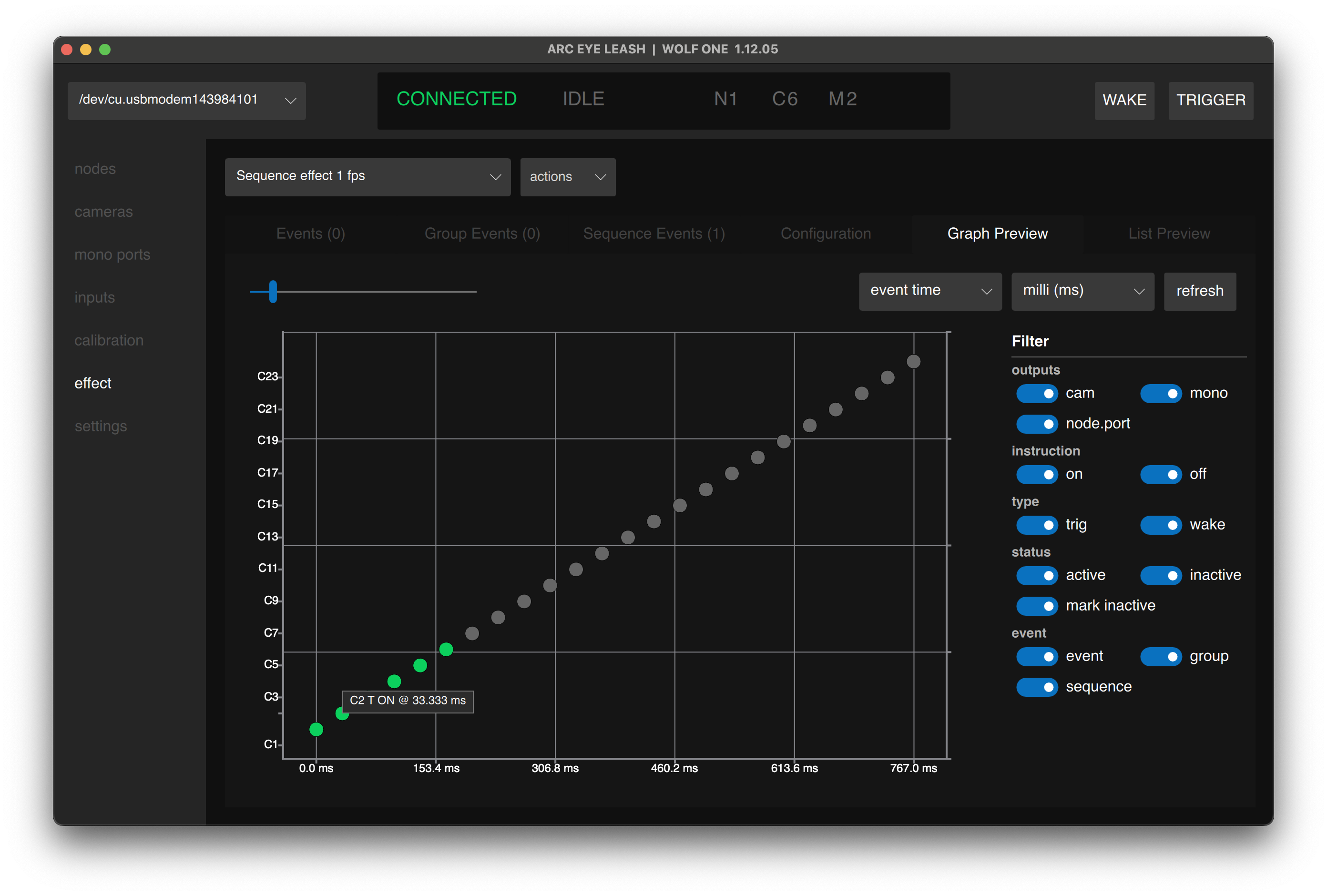 Sequence Events Preview